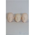 画像: オビツボディ/スリムボディ用03・02ヘッド2点＆キューティーズヘッド白肌 A-24-11-20-1120-KD-ZU
