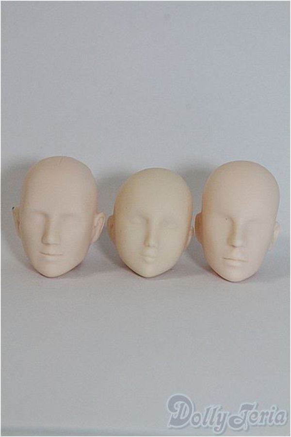 画像1: オビツボディ/スリムボディ用03・02ヘッド2点＆キューティーズヘッド白肌 A-24-11-20-1120-KD-ZU (1)