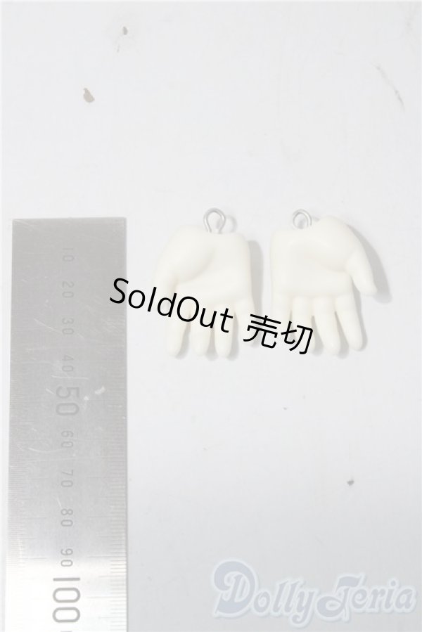 画像2: SDM用ハンドパーツ SDM-H-08（PSホワイト） U-25-12-24-186-KD-ZU (2)