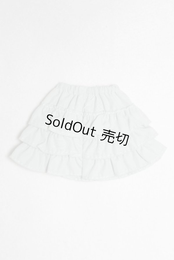 画像2: 【新品】幼SD/OF:スカート U-25-01-21-233-TN-ZU (2)