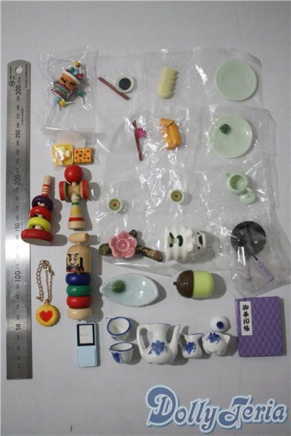画像2: 1/12サイズドール/ミニチュア A-25-04-30-1053-KD-ZU (2)