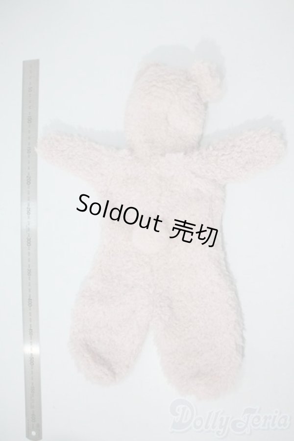 画像2: MSD/OF:テディベアパジャマ（ミルクティー）・ミニ U-25-07-15-149-TN-ZU (2)