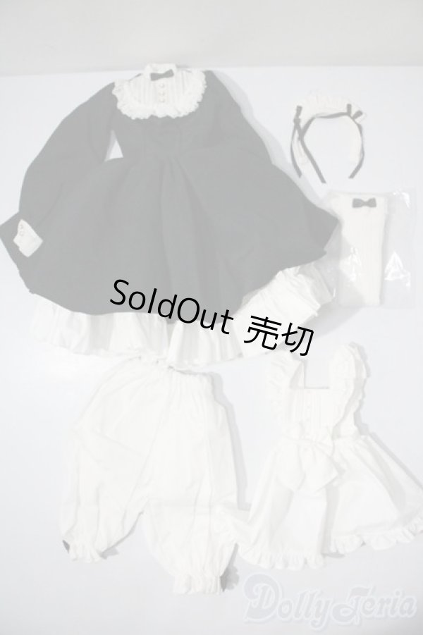 画像1: MSD＆MDD/OF:M+V　STUDIO製可愛いリボンメイド服５点セット U-25-03-11-174-TN-ZU (1)