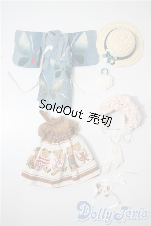 画像1: 20cmサイズドール/OF:衣装 A-25-03-19-1082-KD-ZU (1)