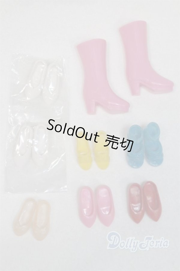 画像1: リカちゃん、ジェニー、ネオブライスサイズ/OF:靴/ファッションドール　衣装 A-25-12-03-026-KD-ZA (1)