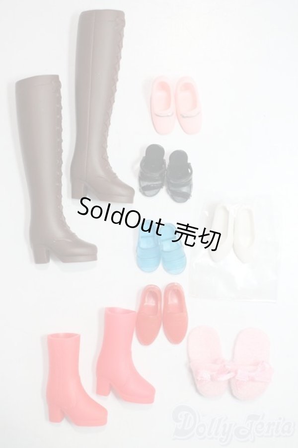 画像1: リカちゃん、ジェニー、ネオブライスサイズ/OF:靴 A-25-06-04-1054-KD-ZU (1)