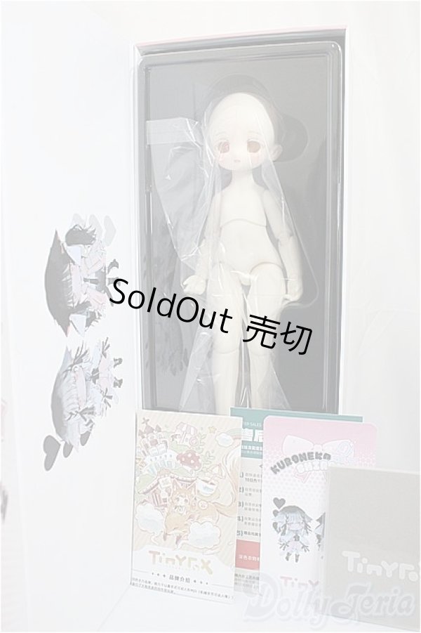 画像3: TinyFox×適当緑/猫耳量産型女子・白猫/BJD　球体関節人形 A-25-04-16-301-TN-ZA (3)