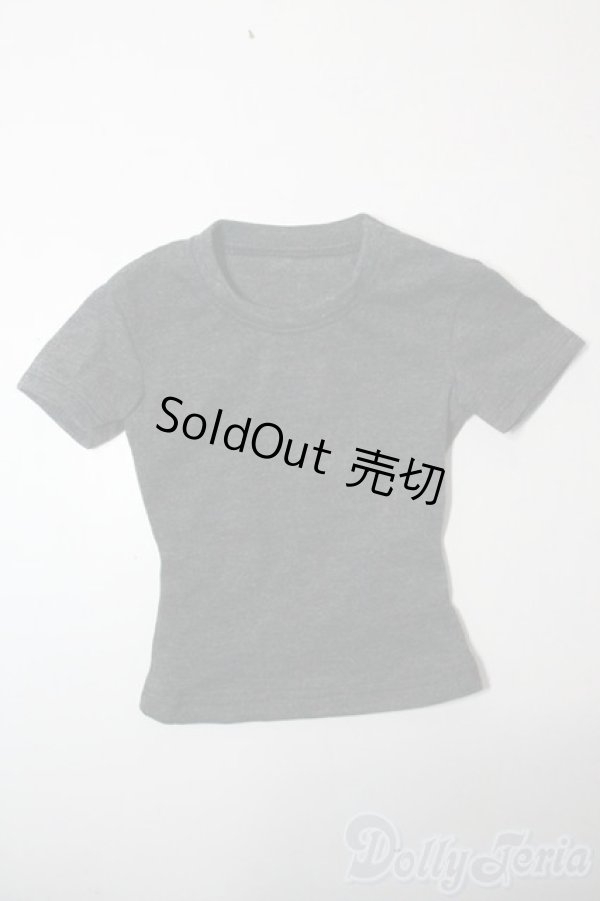 画像1: IDEALIAN75/OF:Uneck Tee - Chacoal A-25-06-25-1096-KD-ZU (1)