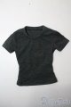 画像: IDEALIAN75/OF:Uneck Tee - Chacoal A-25-06-25-1096-KD-ZU