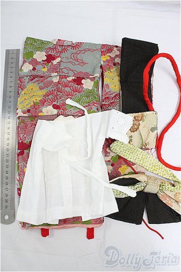 画像6: SDM＆MSD/OF:ほっぺこ堂様製着物/1/4　40ｃｍ　BJD　MJD　衣装　ドール用 I-25-11-30-133-KD-ZI (6)