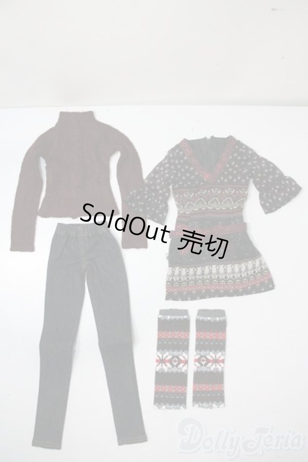 画像1: SD16/OF:ノルディックシフォンワンピ VOLKS製 U-25-05-27-179-KD-ZU (1)