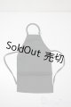 画像: SD/OF:エプロン　黒 U-25-06-05-088-KD-ZU