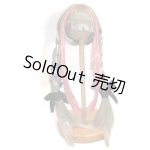 画像: 8-9inchウィッグ/ (RosenliaDoll様) あみあみツインリボン U-25-06-05-031-KD-ZU