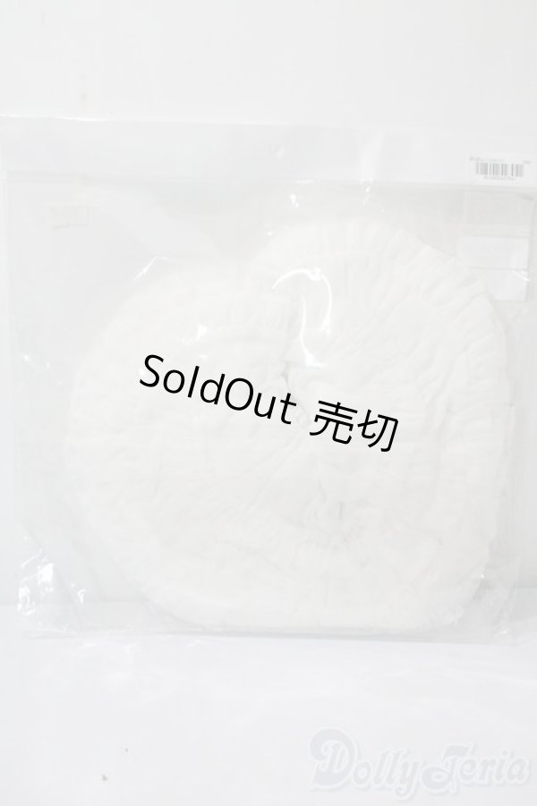 画像2: MSD＆MDD/OF：ぽんぽんパニエ(ホワイト) U-25-06-10-131-TN-ZU (2)