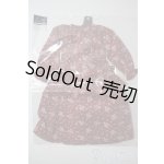 画像: SD＆DD/AOF：シフォンワンピースセット(ボルドー) U-25-06-10-121-TN-ZU