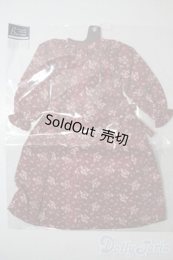 画像1: SD＆DD/AOF：シフォンワンピースセット(ボルドー) U-25-06-10-121-TN-ZU (1)