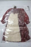 画像2: SD＆DD/AOF：シフォンワンピースセット(ボルドー) U-25-06-10-121-TN-ZU (2)
