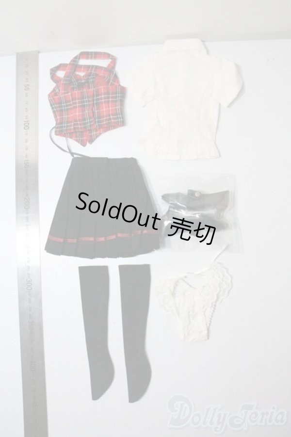 画像2: DD/OF：ビスチェドレスセット(赤) A-25-06-11-1013-TN-ZU (2)