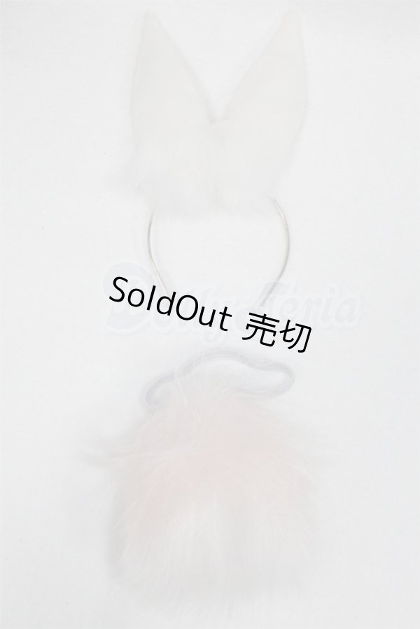 画像2: SD/OF：兎耳＆尻尾 U-26-03-04-289-TN-ZU (2)