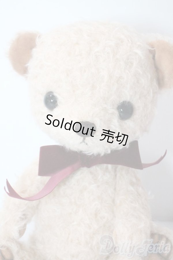 画像1: 作家様製テディベア A-25-06-11-1093-KD-ZU (1)