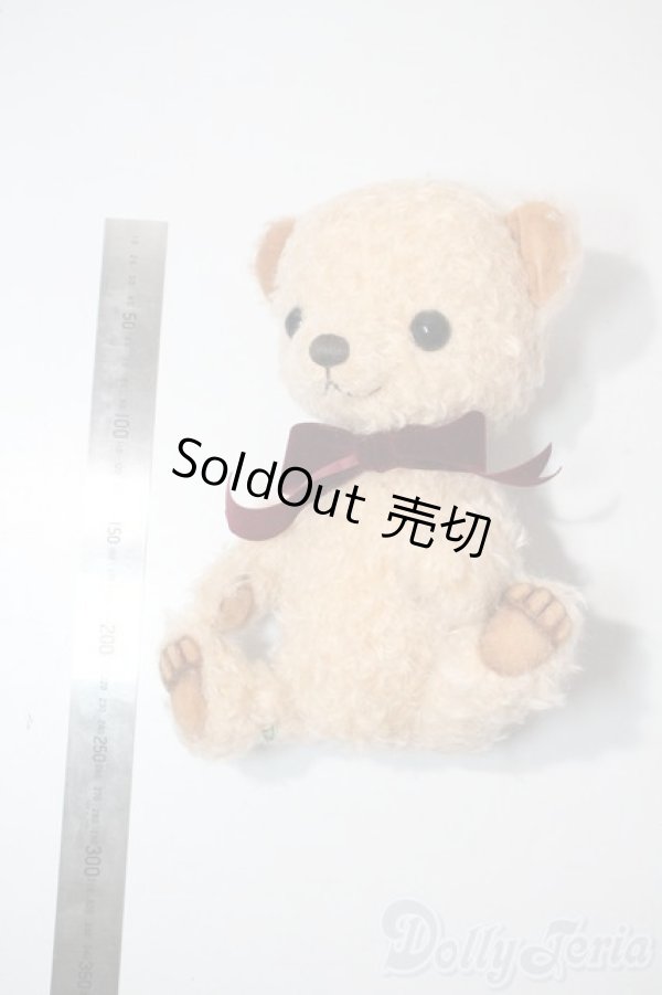 画像2: 作家様製テディベア A-25-06-11-1093-KD-ZU (2)