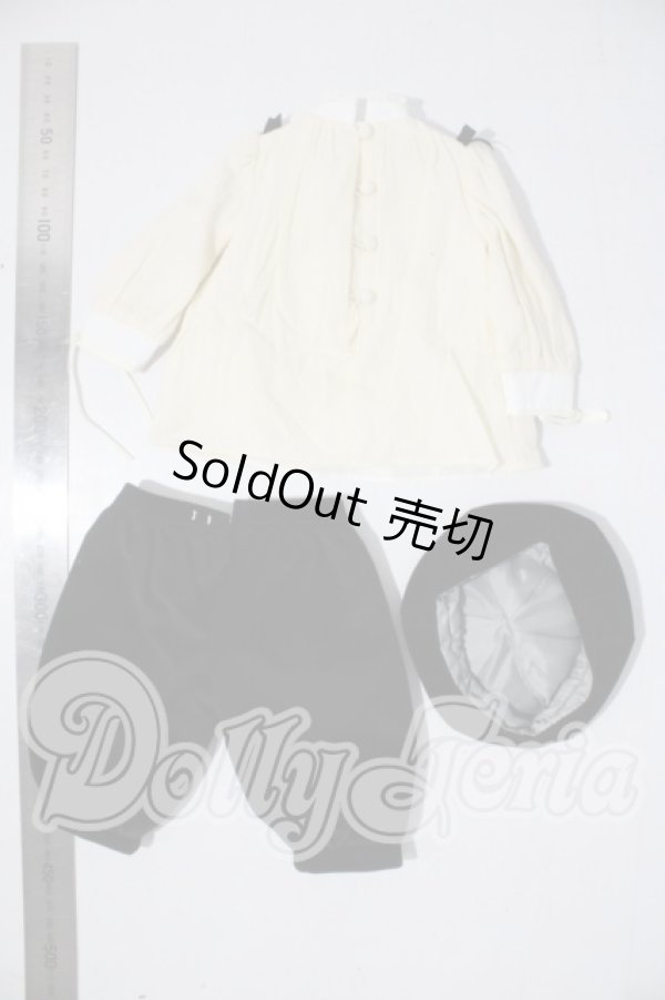 画像2: SD/OF:リボンブラウス&ベレー帽セット U-25-06-24-157-TN-ZU (2)