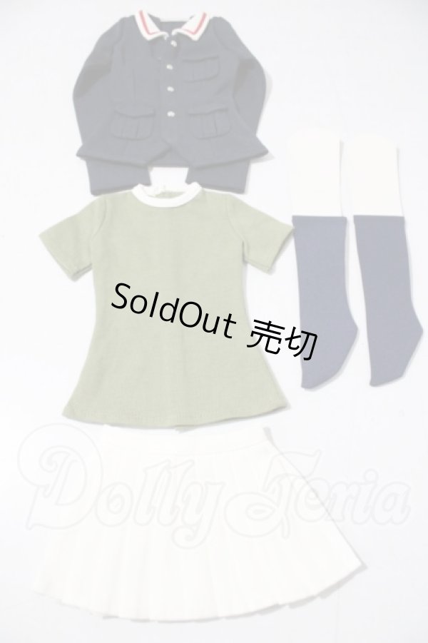 画像1: DD/OF:TcDoll製衣装セット　：60cmドール用衣装 ガールズ＆パンツァー 大洗学園パンツァージャケット A-26-08-26-1067-KD-ZU (1)