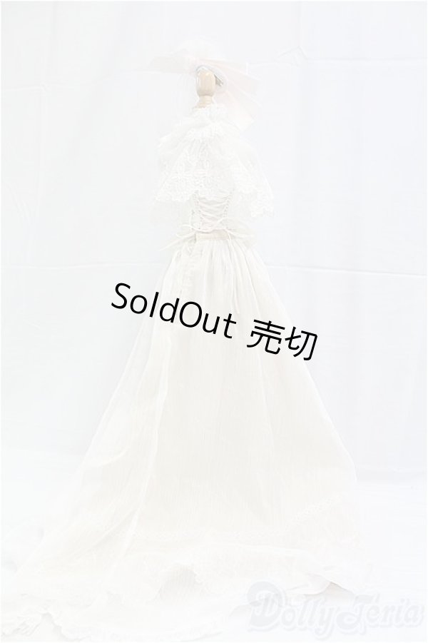 画像3: SD/OF:イノセントホワイト・トレーンドレス I-25-11-23-291-TN-ZI (3)