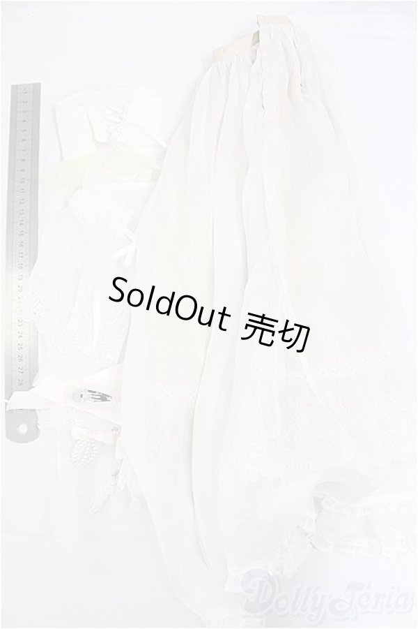 画像6: SD/OF:イノセントホワイト・トレーンドレス I-25-11-23-291-TN-ZI (6)