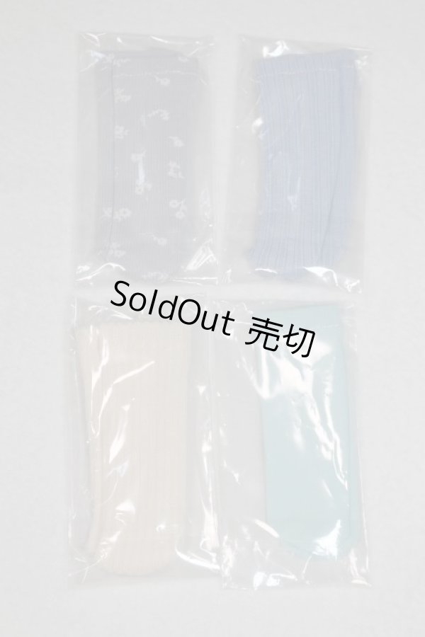 画像2: 幼SD/OF:靴下 U-25-08-19-286-TN-ZU (2)