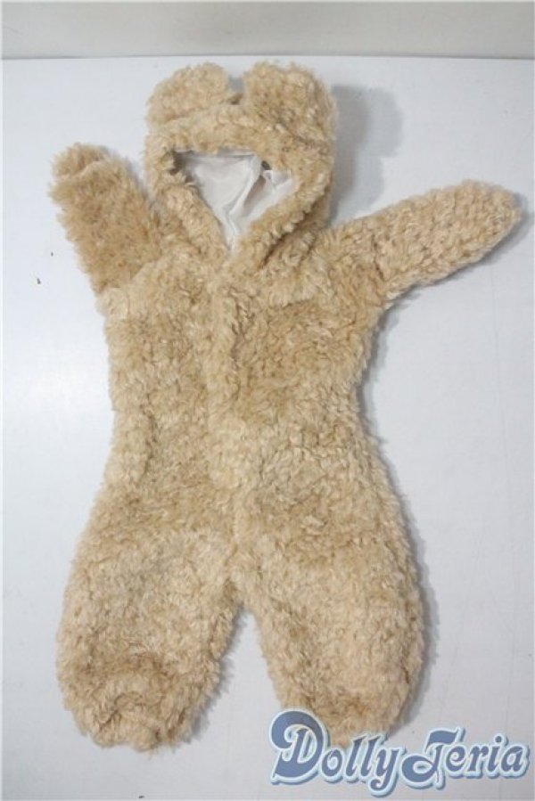 画像1: MSD＆MDD/OF:テディベアパジャマ（ミルクティー）・ミニ U-25-08-26-133-TN-ZU (1)