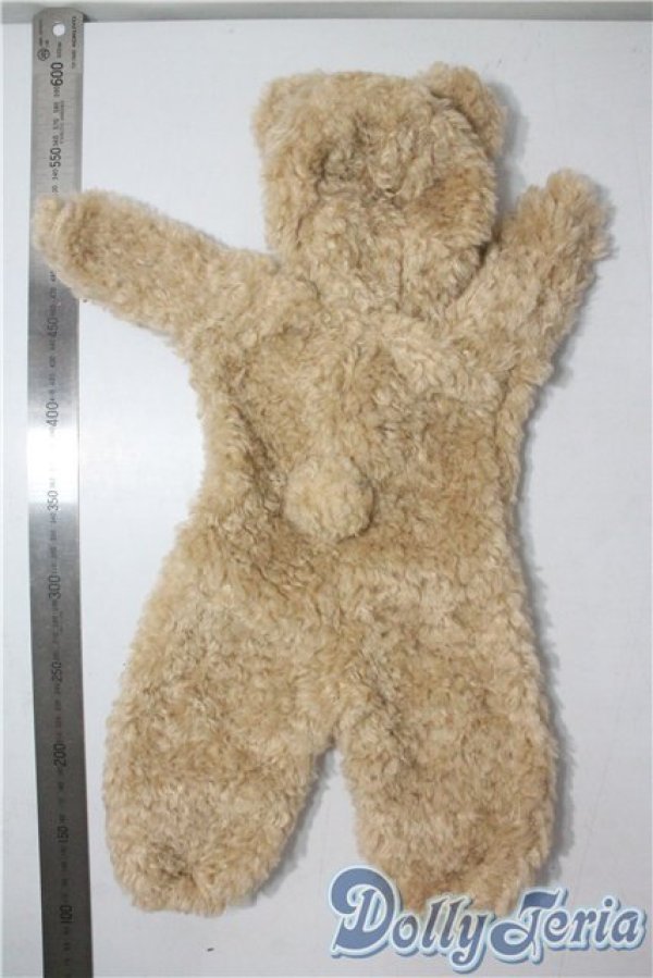 画像2: MSD＆MDD/OF:テディベアパジャマ（ミルクティー）・ミニ U-25-08-26-133-TN-ZU (2)