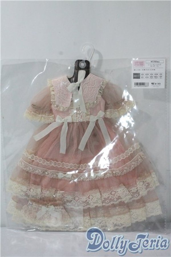 画像1: MSD＆MDD/OF:レーシーチュールドレス(ローズ)・ミニ U-25-09-09-128-TN-ZU (1)