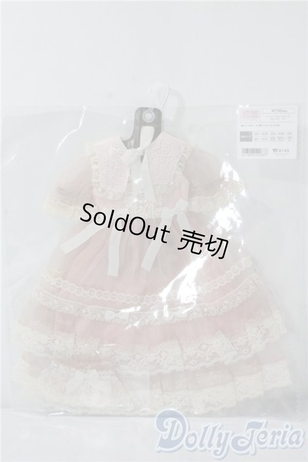 画像1: MSD＆MDD/OF:レーシーチュールドレス(ローズ)・ミニ U-25-09-09-128-TN-ZU (1)