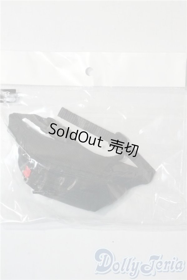 画像1: SD/ウエストバッグ（メッシュ・黒） U-25-09-16-176-TN-ZU (1)