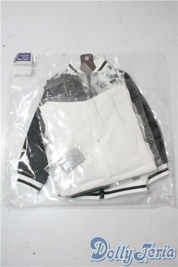 画像1: SD13男の子/OF： フラワーブルゾンコーデ U-25-09-16-121-TN-ZU (1)