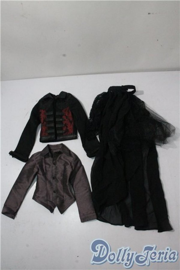 画像1: SDGrB/OF:ブラックセパレートパンツセット U-25-09-16-114-TN-ZU (1)