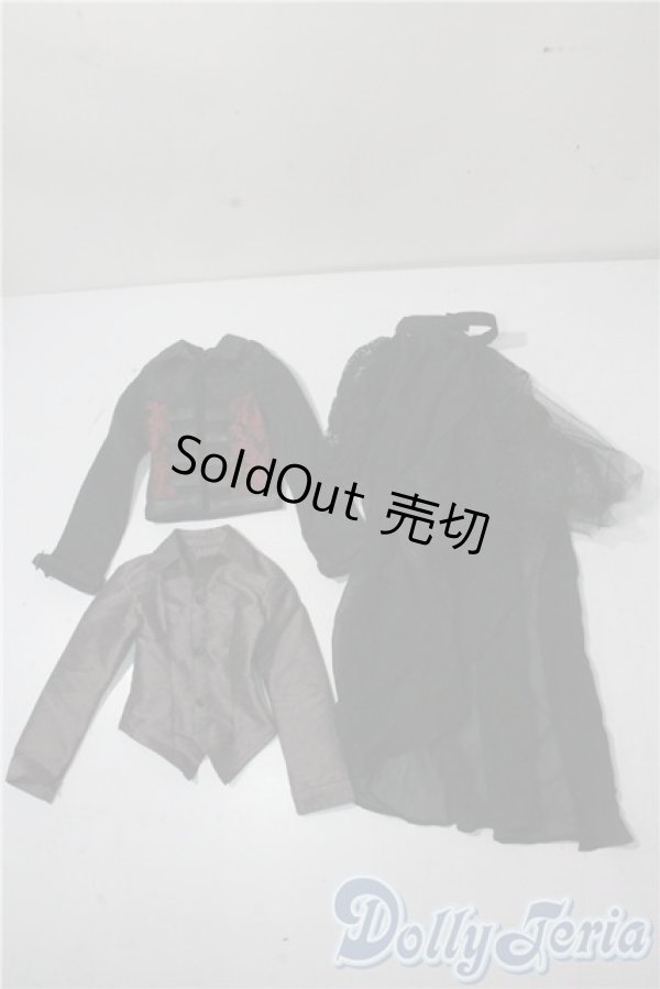 画像1: SDGrB/OF:ブラックセパレートパンツセット U-25-09-16-114-TN-ZU (1)