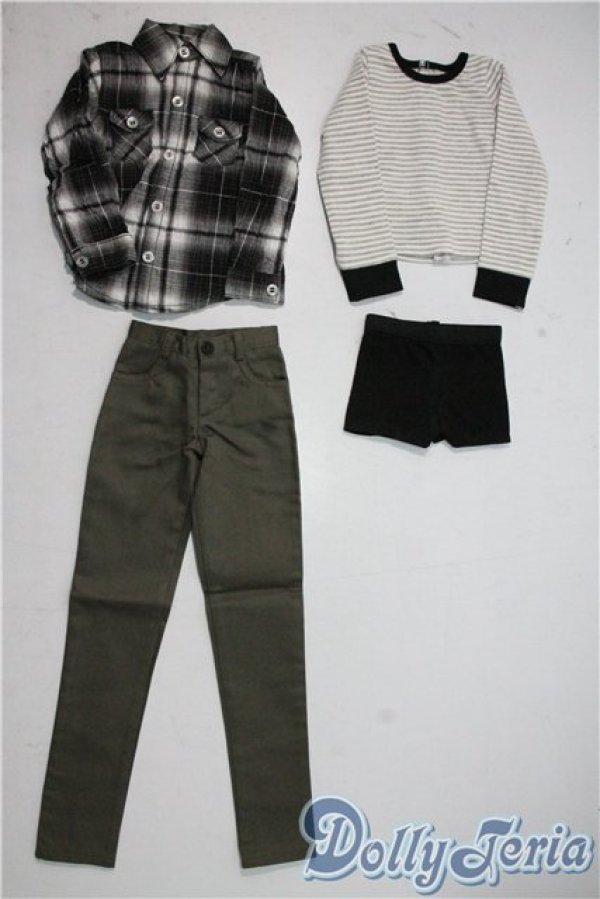 画像1: SDGrB＆SD13男の子/OF:衣装セット U-25-09-30-113-TN-ZU (1)