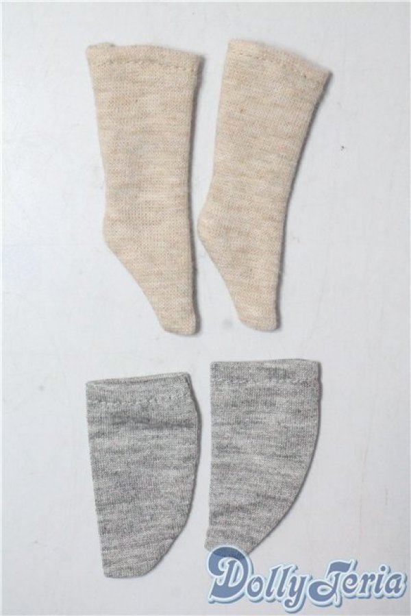 画像1: 幼SD/OF:靴下 U-25-10-07-101-TN-ZU (1)