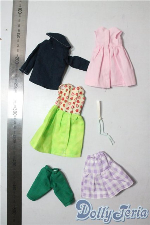 画像2: 24cmサイズドール/OF:衣装 A-25-10-15-1022-TN-ZU (2)