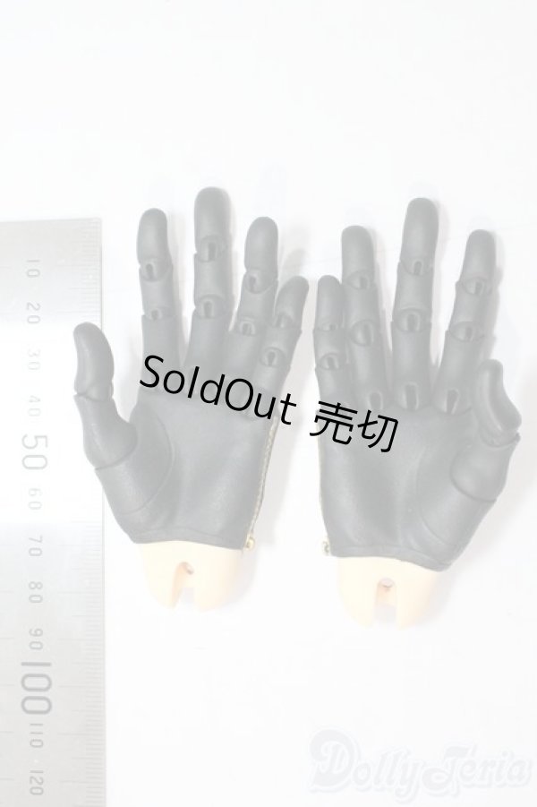 画像2: La Legende de Temps/Lether-gloved(hands) A-25-10-15-1092-TN-ZU (2)