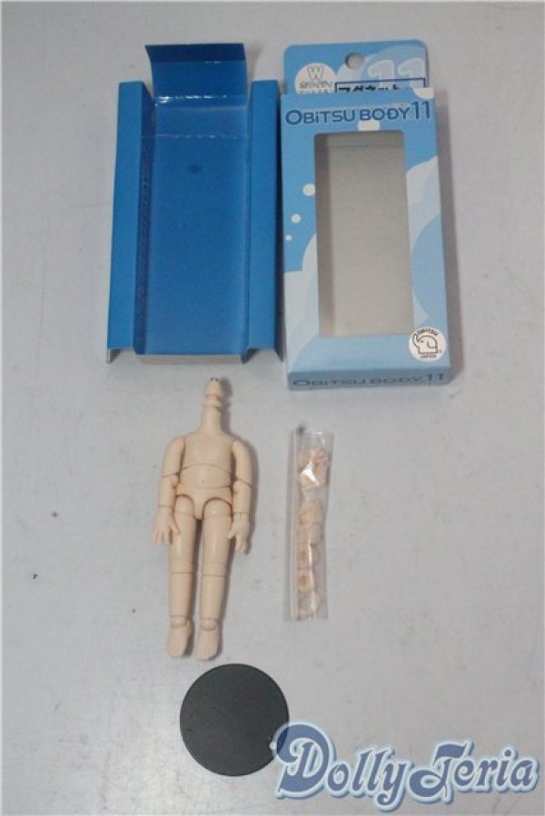 画像1: オビツ11ボディ/ホワイティ・マットスキンタイプ マグネット付き A-25-10-22-1042-TN-ZU (1)