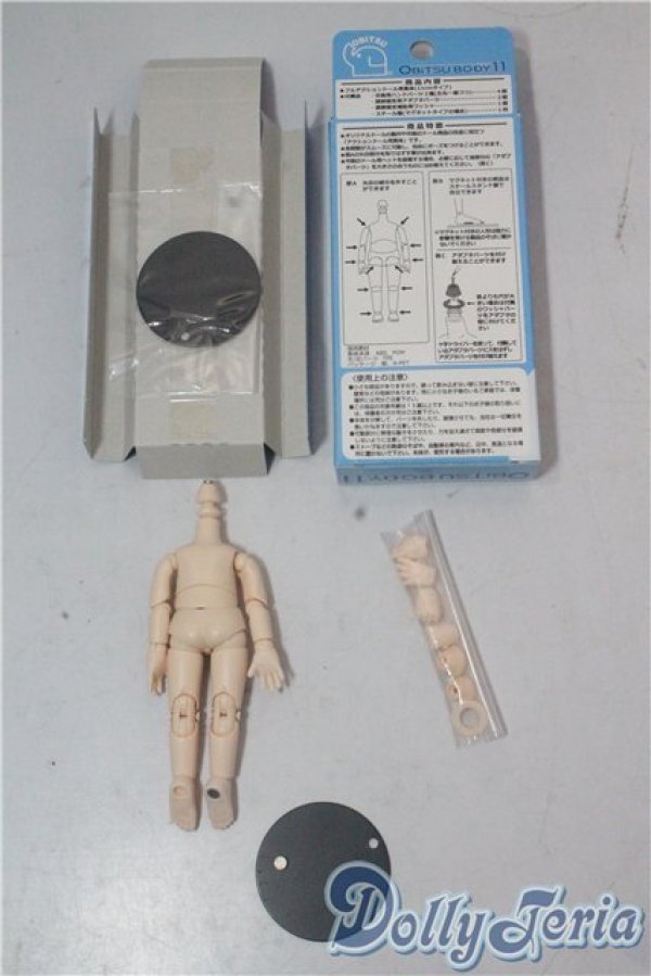 画像2: オビツ11ボディ/ホワイティ・マットスキンタイプ マグネット付き A-25-10-22-1042-TN-ZU (2)