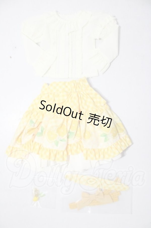画像1: SDM＆MSD/OF:VOLKS製 レモンドレスセット・ミニ/1/4　40ｃｍ　BJD　MJD　衣装　ドール用 U-26-06-10-072-TO-ZU (1)