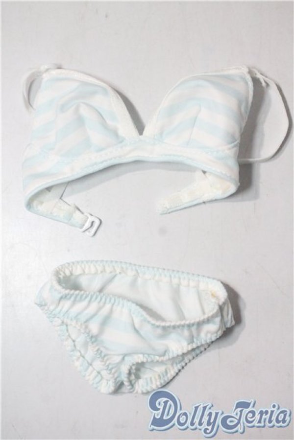 画像1: DDdy/OF:しましま下着セット(ブルー) A-25-10-29-1029-TN-ZU (1)