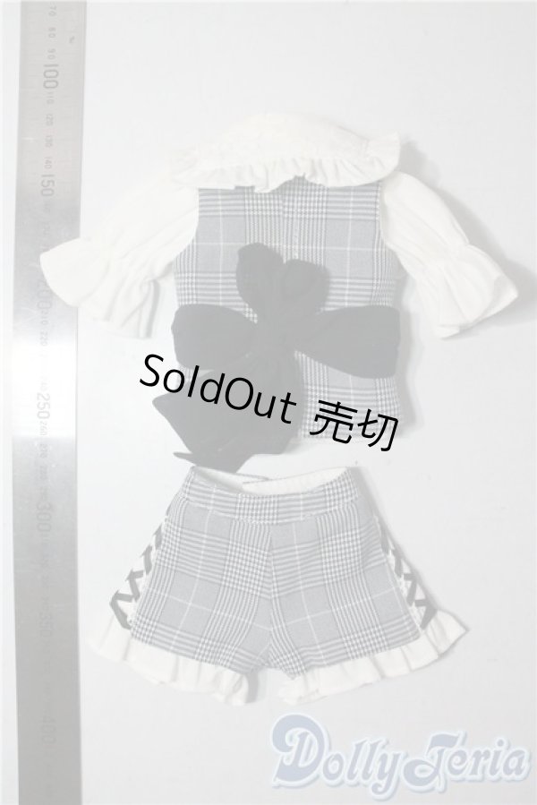 画像2: MDD/OF:乙女キュロットセット(グレー)・ミニ U-25-10-28-121-TN-ZU (2)