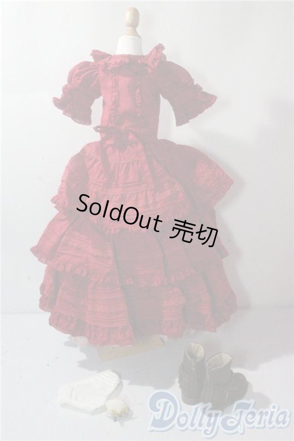 画像2: SD/OF:PINK HOUSE 「赤ローンワンピースコーデセット」 U-25-10-28-209-TN-ZU (2)