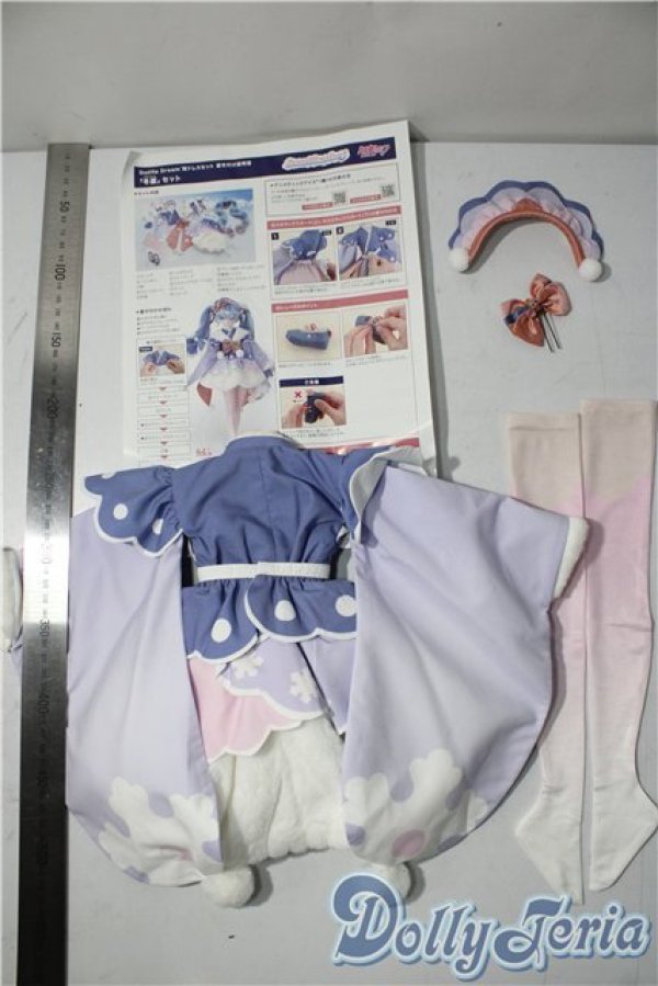 画像2: DD/OF:雪ミク衣装・冬麗セット A-25-11-12-1004-TN-ZU (2)