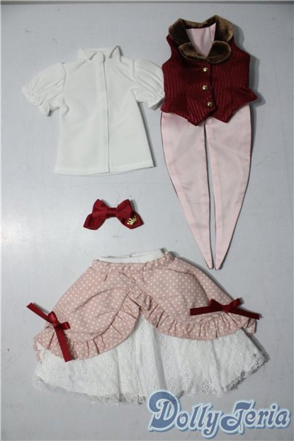 画像1: MDD/OF：アニバーサリー・イチゴドレス・ミニ A-25-11-12-1002-TN-ZU (1)